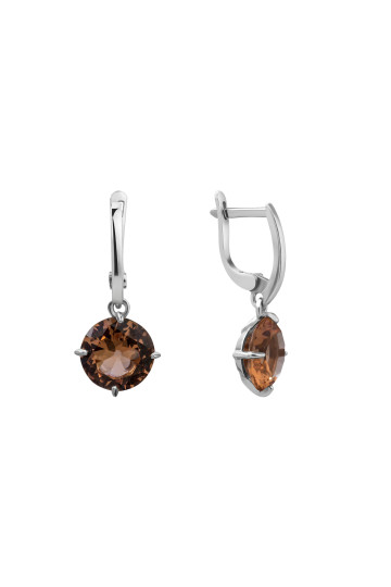 Silver earrings S-440-54-E
