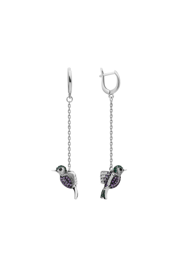 Pendientes de plata S-581-013150-E