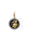 Silver pendant S-314_6_1-01-Em18-P