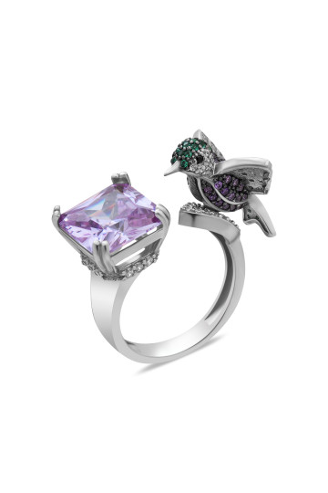 Серебряное кольцо S-581-013150-R