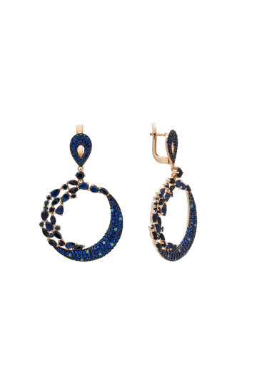 Gold earrings G-393-0121-Sp21-E