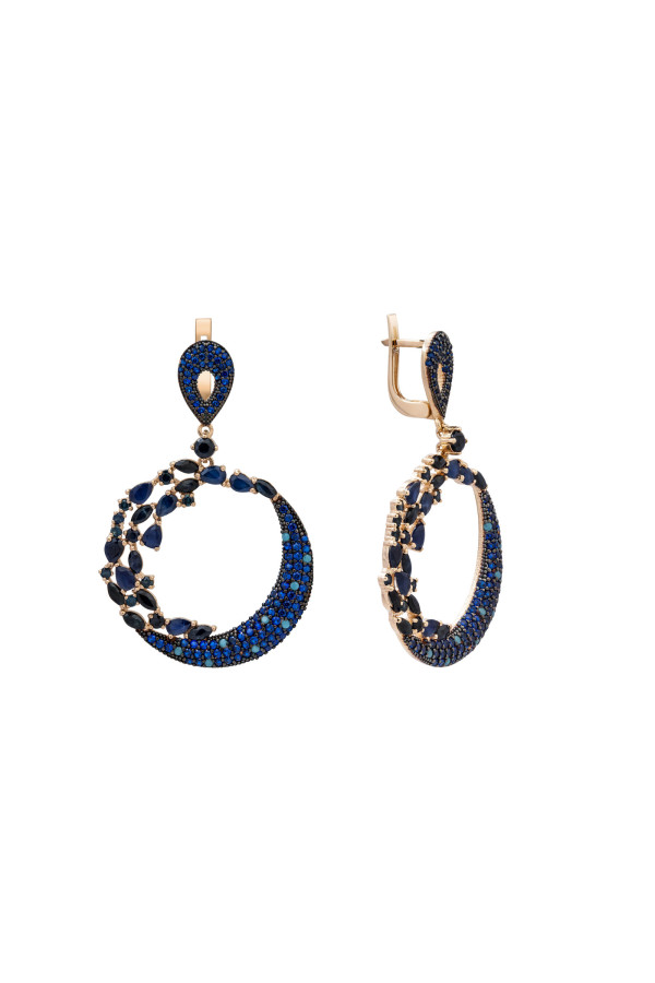 Gold earrings G-393-0121-Sp21-E