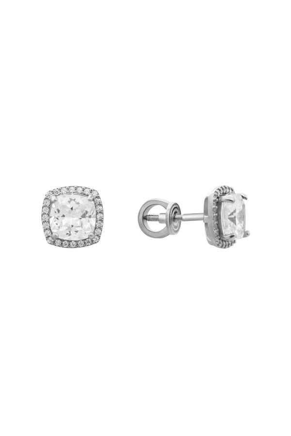 Silver earrings S-551-01-E