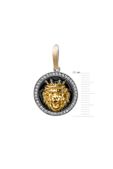 Silver pendant S-314_5_1-01-Em18-P