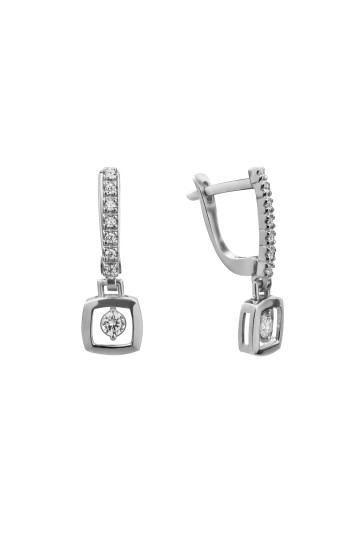 Серебряные серьги S-615N-01-E
