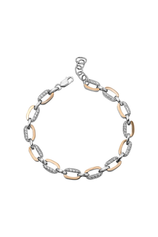 Silver bracelet S-054_1-01-B