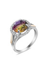 Срібне кільце S-063_1-0153-R