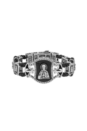 Серебряный браслет S-627-W18-B