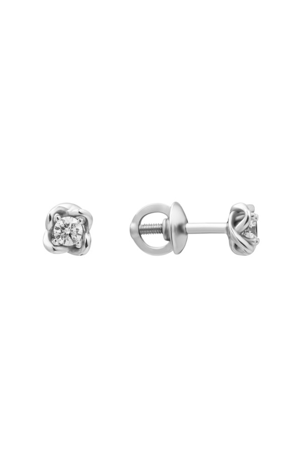 Серебряные серьги S-599-01-E