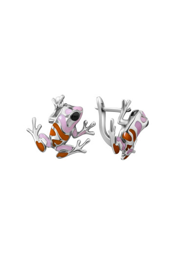 Silver earrings S-414-Em184648-E