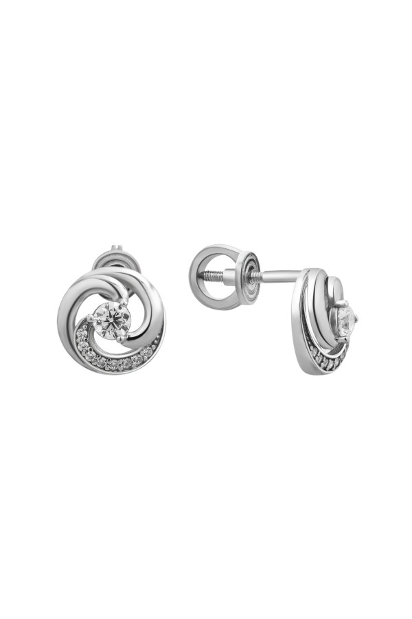 Серебряные серьги S-600-01-E