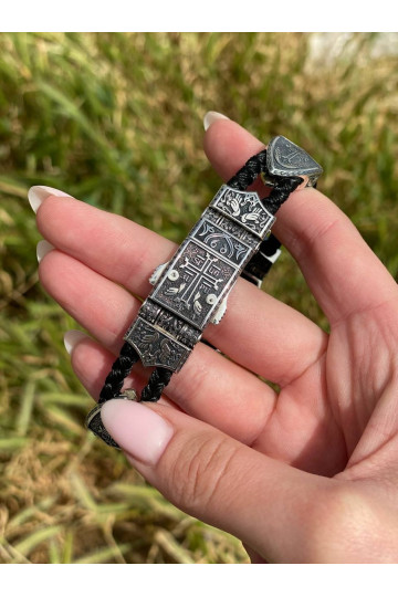Срібний браслет S-817-W18-B