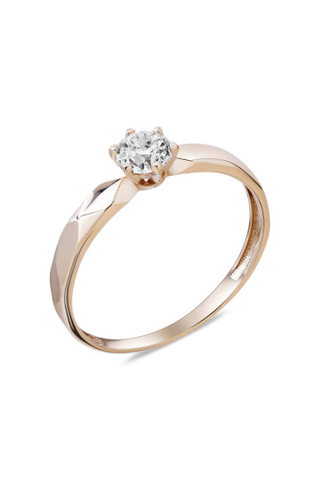 Gold ring G-734-D01-R