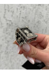 Gold ring G-219-D01-Em18-R