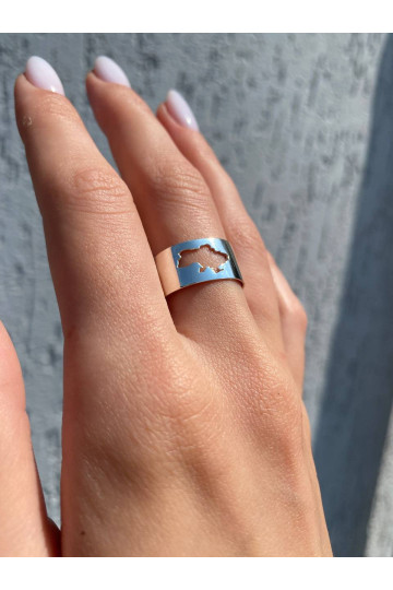 Silver ring S-900-3-R