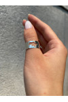 Серебряное кольцо S-900-3-R