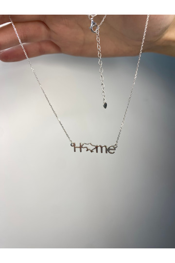Silver necklace S-4042-N
