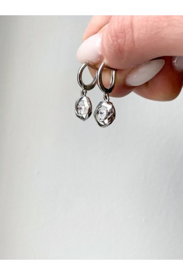 Серебряные серьги S-579-01-E