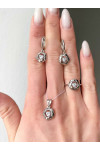 Pendientes de plata S-579-01-E
