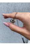 Collar de plata S-901-013162-Em18-N