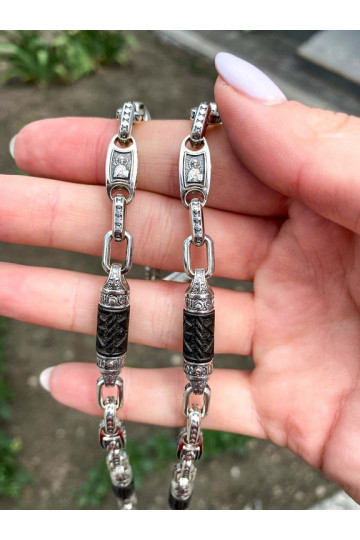 Silver chain S-810-W18-Ch