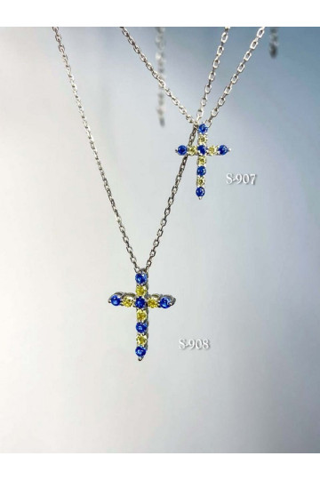 Collar de plata S-907-2563-N