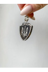Серебряный кулон S-973-W18-P