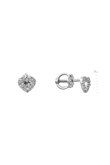 Серебряные серьги S-602-01-E
