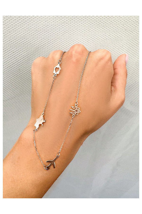 Collar de plata S-986-N