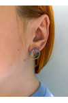 Silver earrings S-1026-2-2563-E