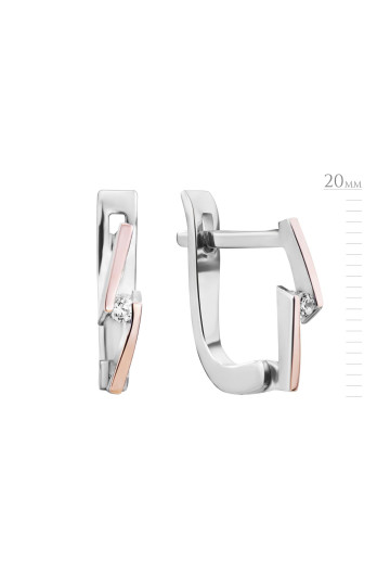 Silver earrings S-635_1-01-E