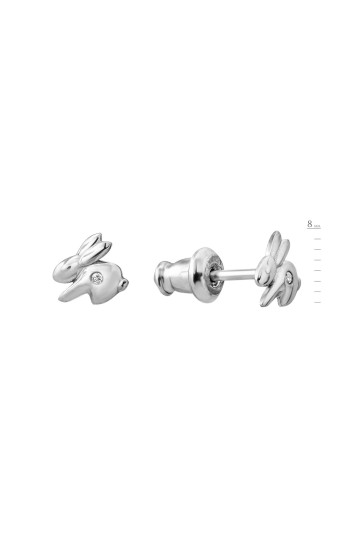Silver earrings S-770-01-E