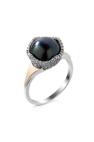 Серебряное кольцо S-001_1-0118-R