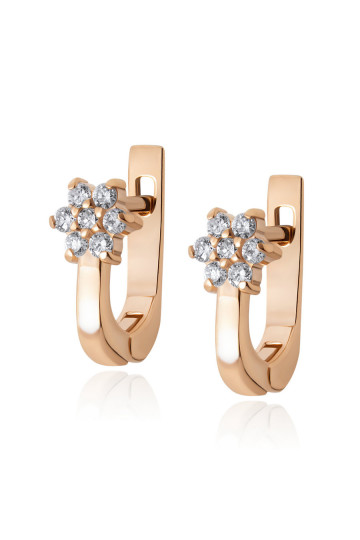 Pendientes de oro G-244-D01-E
