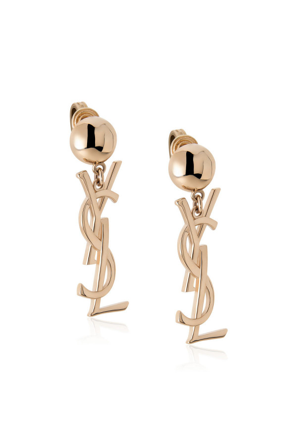 Gold earrings G-255-E