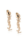 Gold earrings G-255-E