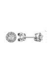 Gold earrings G-573-D01-E
