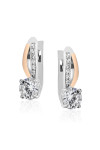 Silver earrings S-007_1-01-E