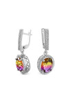 Silver earrings S-013-0124-E