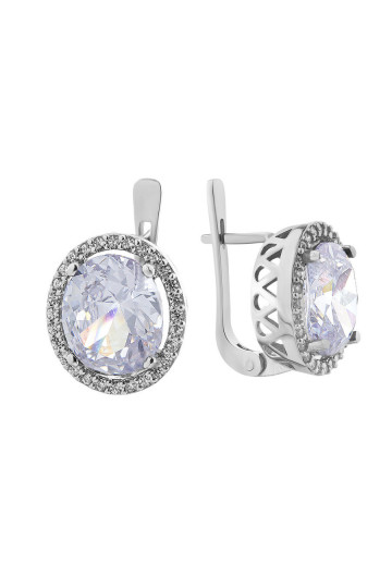Pendientes de plata S-013N-01-E