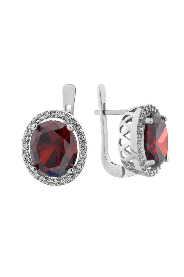 Серебряные серьги S-013N-0141-E
