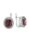 Серебряные серьги S-013N-0141-E