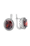 Серебряные серьги S-013N-0141-E