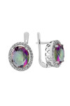 Серебряные серьги S-013N-0152-E