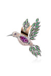 Silver brooch S-049_1-445052-Br