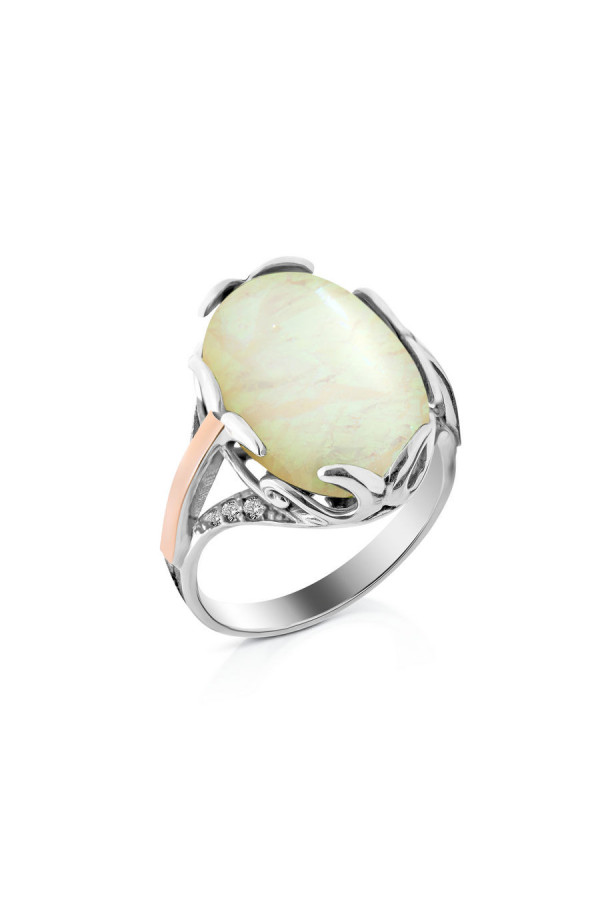 Серебряное кольцо S-050_1-01-R