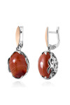 Silver earrings S-050_1-64-E