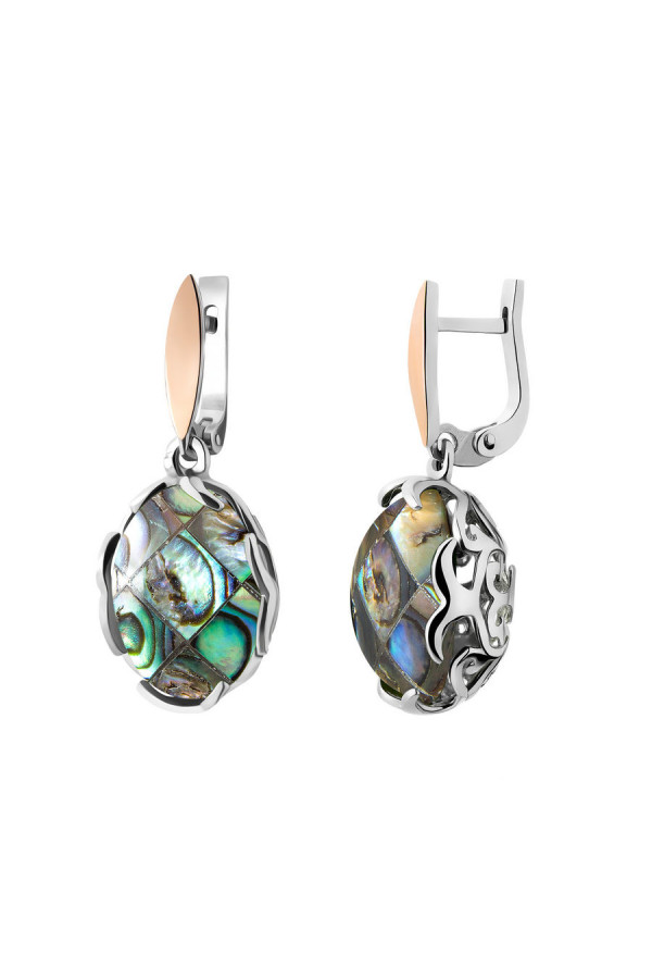 Silver earrings S-050_1-80-E