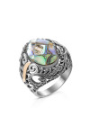 Серебряное кольцо S-051_1-80-R