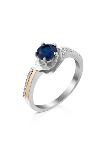 Anillo de plata S-053_1-0120-R
